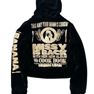 Vintage missy elliot promotional women’s Hoodie rare size medium Y2K